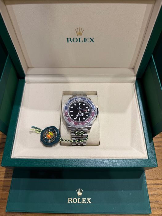 Rolex GMT-Master II Pepsi — гибридная модель (Frankenwatch)