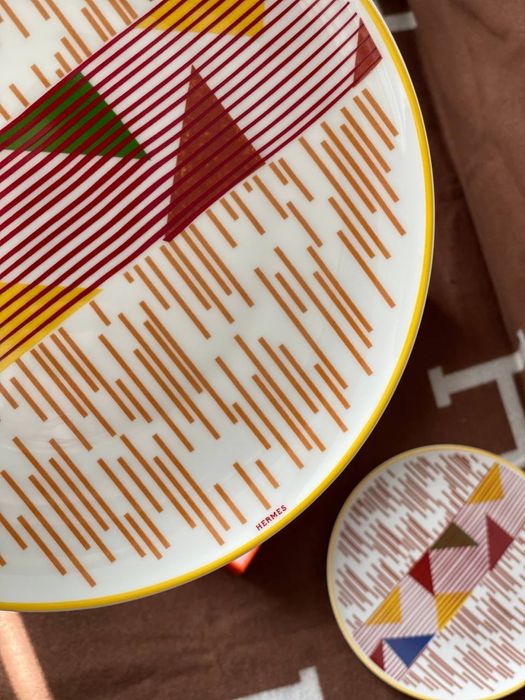 Набір тарілок Hermes порцелян