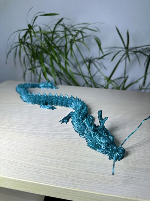 Гнучкий 3D-друкований дракон – ексклюзивна гра та декоративна фігура