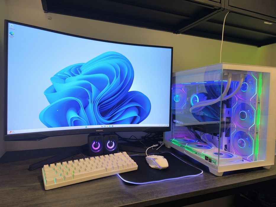 PC R5 3080RTX + Ecrã + Periféricos 3x Sem Juros