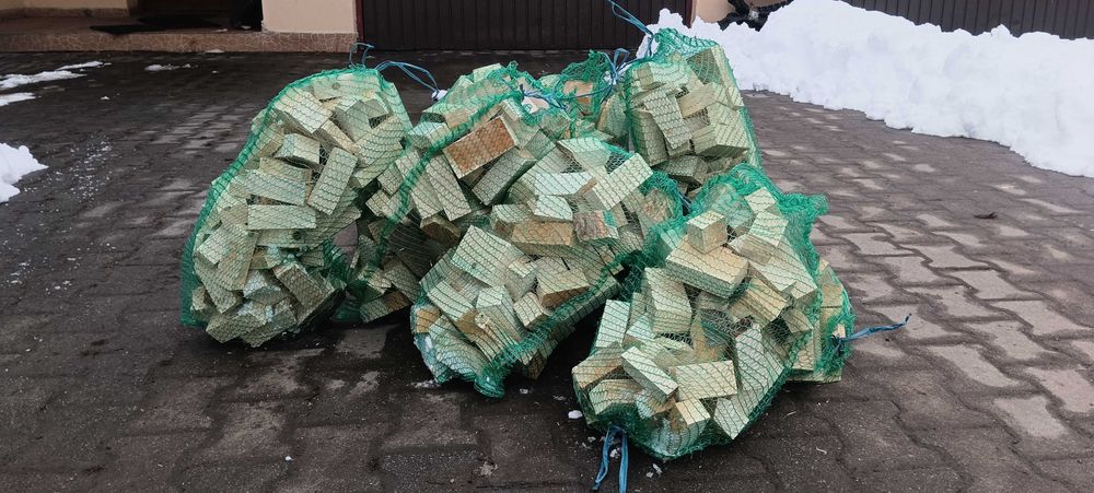 świerk Dąb drewno kominkowe opałowe suche opał, z transportem