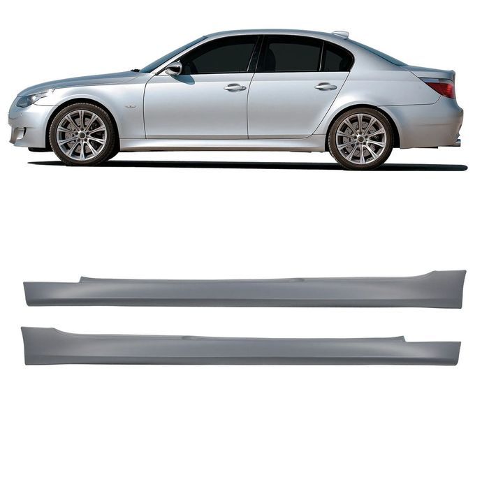 Kit completo BMW série 5 E60 2005-2010 pack M Para-choques Frontal + traseiro + embaladeiras em plástico
