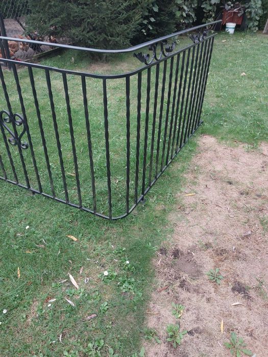 Balustrada stalowa balkonowa/tarasowa