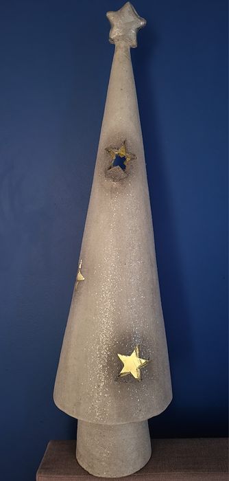 Choinka ceramiczna swiecąca
