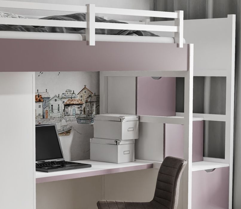 Łóżko piętrowe TRISTAN MEBLOBED 90x200