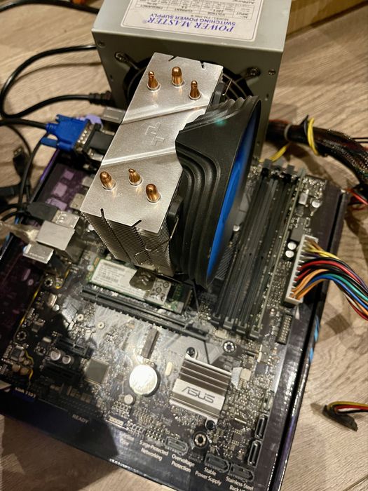 Процесор Intel i7-9700K 1151v2 (8/8) 3.6Ghz 95W UHD 630 + Asus B360M-A