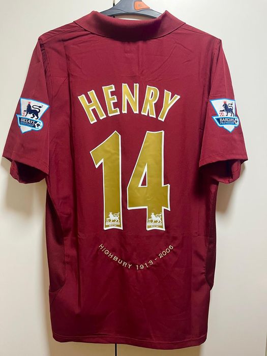 Koszulka Henry 14 Arsenal Retro Vintage
