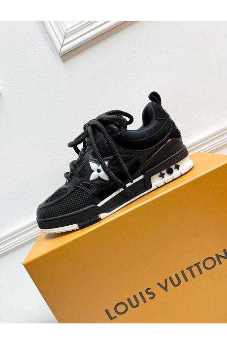 (БЕЗ ПЕРЕДОПЛАТИ)Louis Vuitton Skate луї віттон скейт чорні