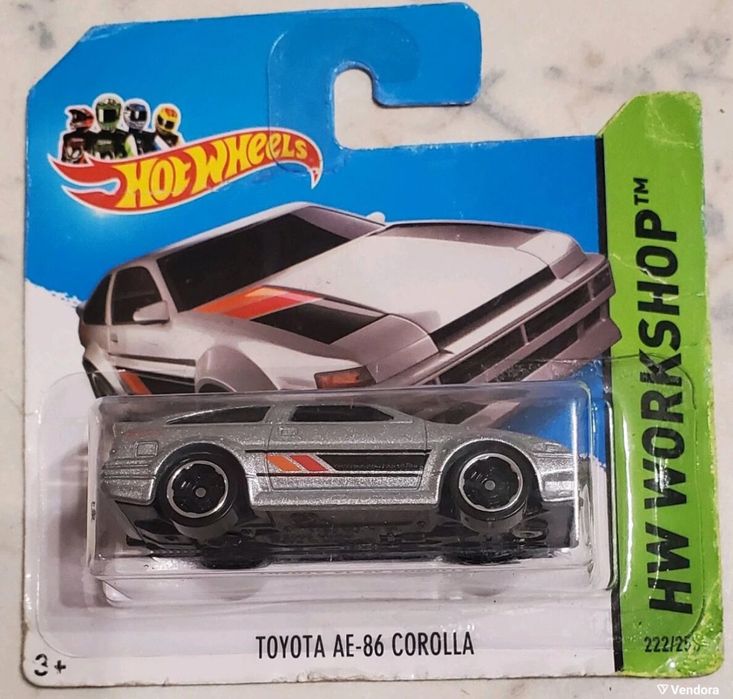 TOYOTA AE-86 Corolla Hot Wheels