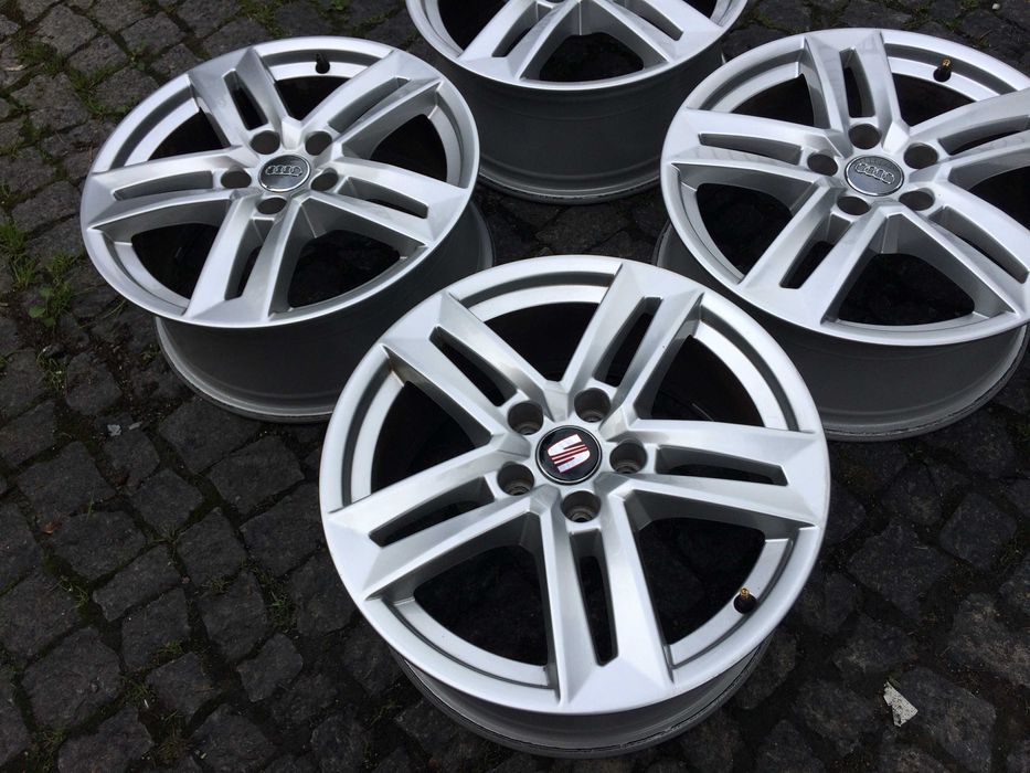 Felgi OEM 17 5x112 VW Golf Passat Touran Skoda Seat Audi jak nowe