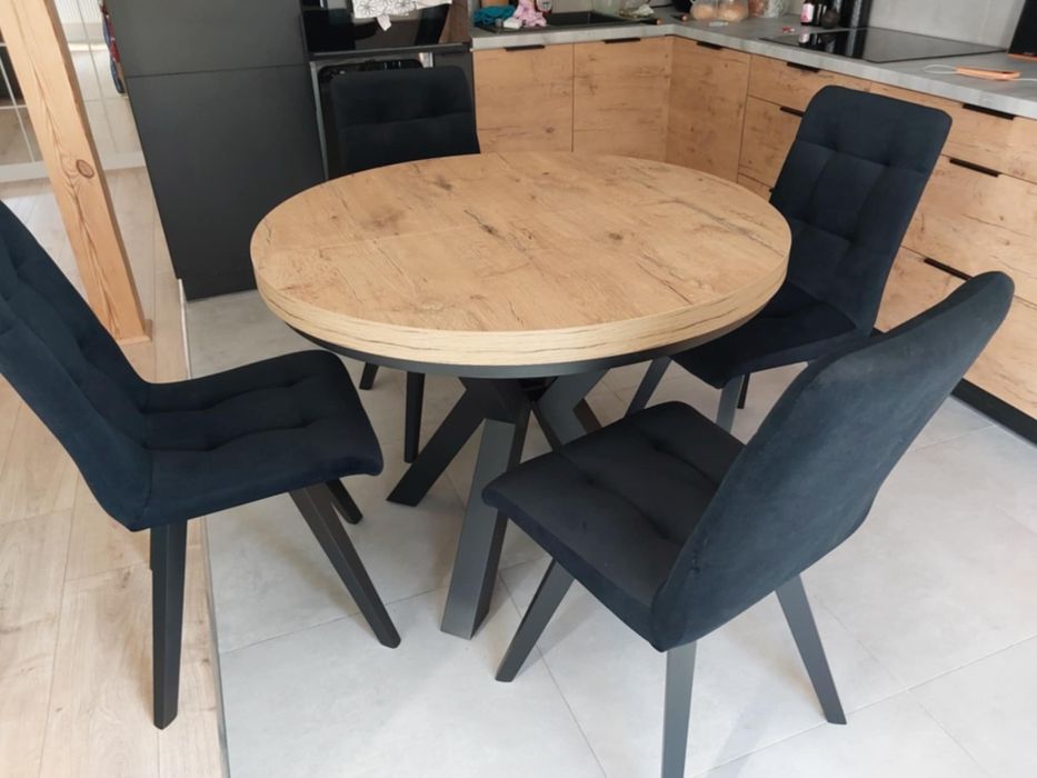 Nowy stylowy stół pająk okrągły promocja!!!