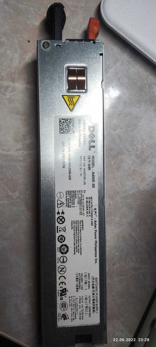 Блок живлення DELL A400E-S0 REF:AA25720L-(S) 400W