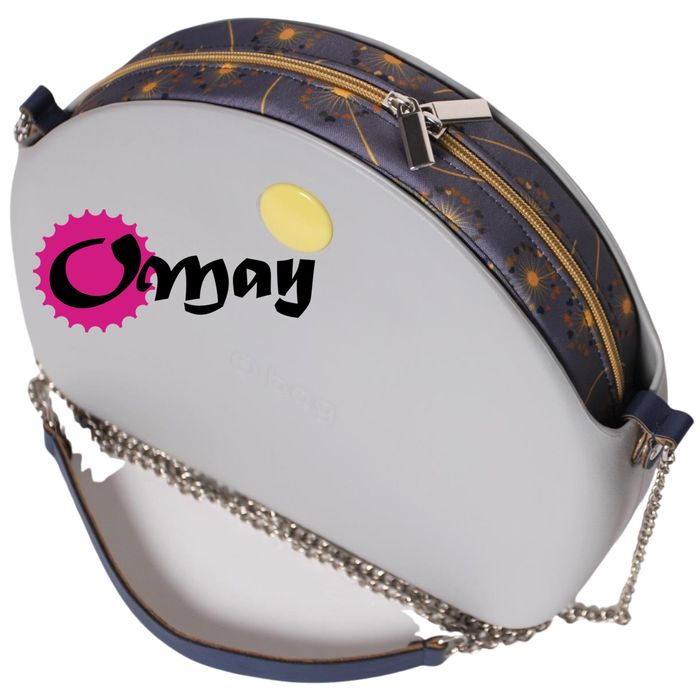 Grafitowy organizer do OBAG MOON LIGHT dmuchawce musztardowe OMAY