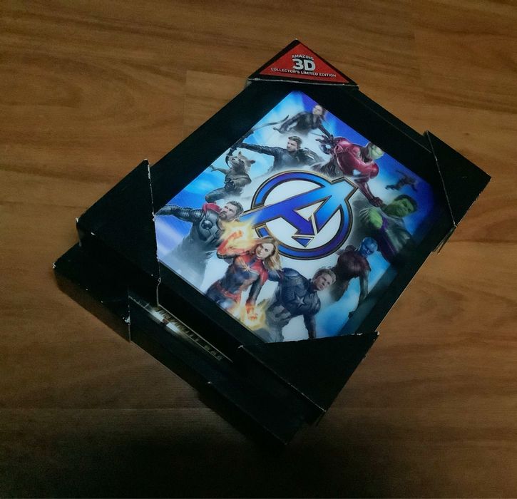 Quadros  3D Marvel Edição Coleccionador