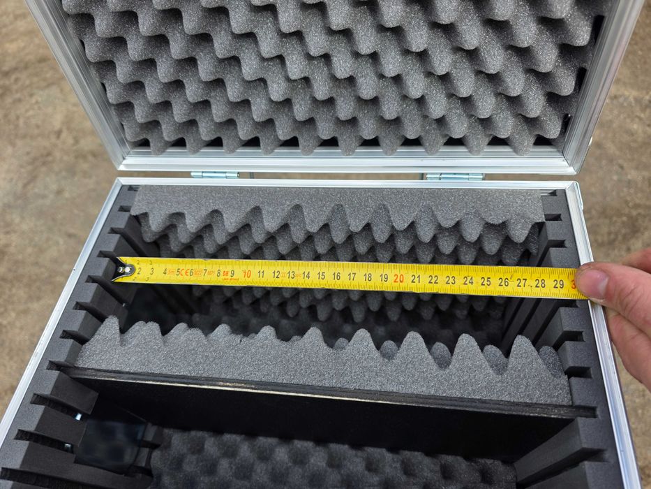 29x21x15 flightcase case na obiektyw KUFEREK skrzynia kablarka (kilka)