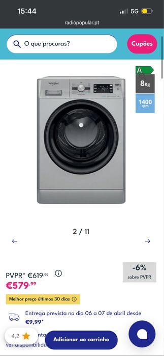 Maquina de lavar roupa