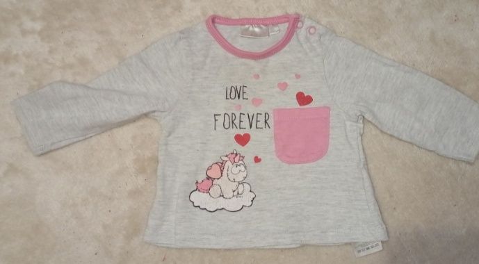 Zestaw bluzek z długim rękawem