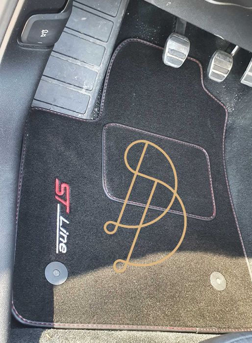 Tapetes auto Alcatifa, Veludo, Borracha e Bagageira com molde original