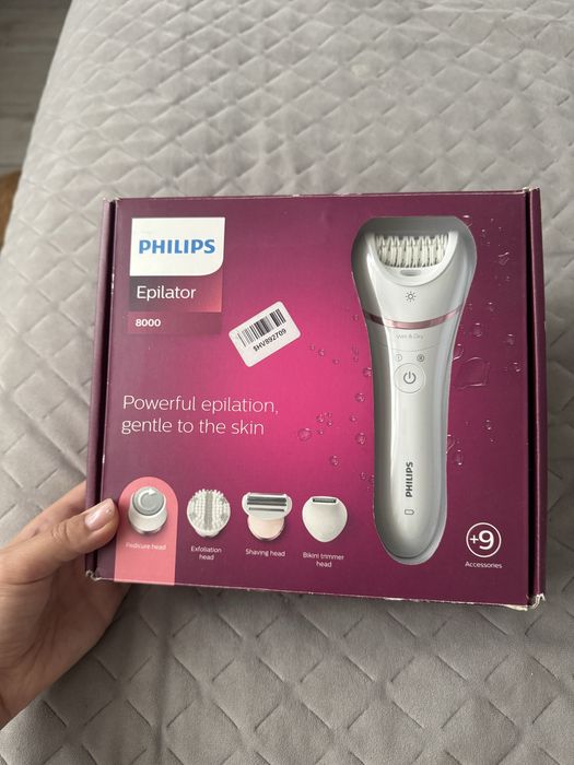 Эпилятор philips 8000 bre740