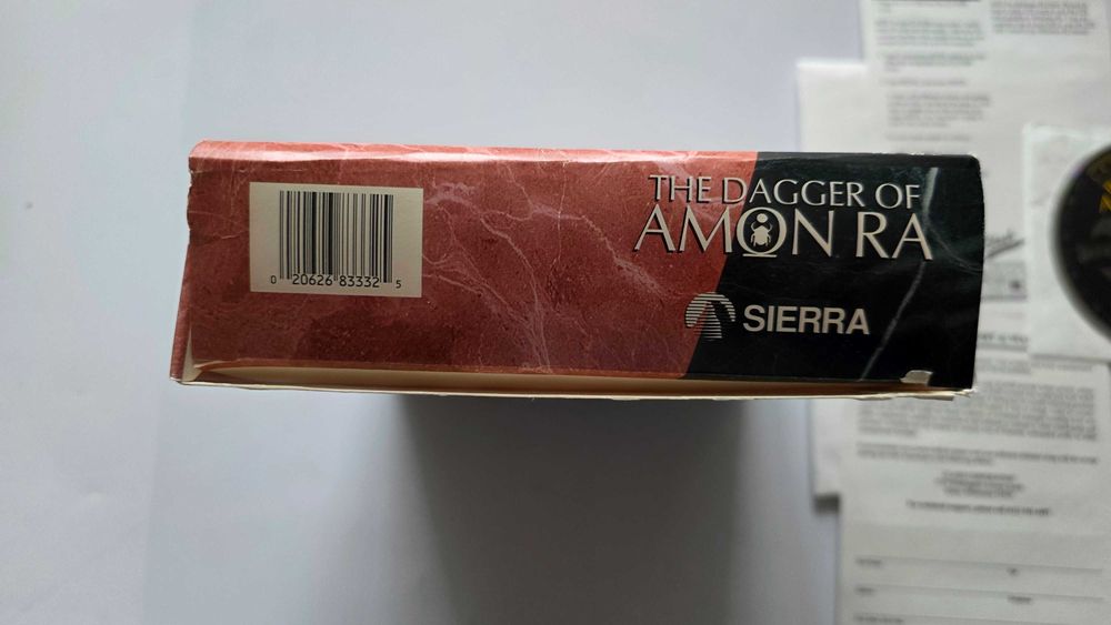 PC big box The dagger of Amon Ra Laura Bow sierra