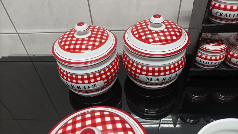 Conjunto louça cerâmica