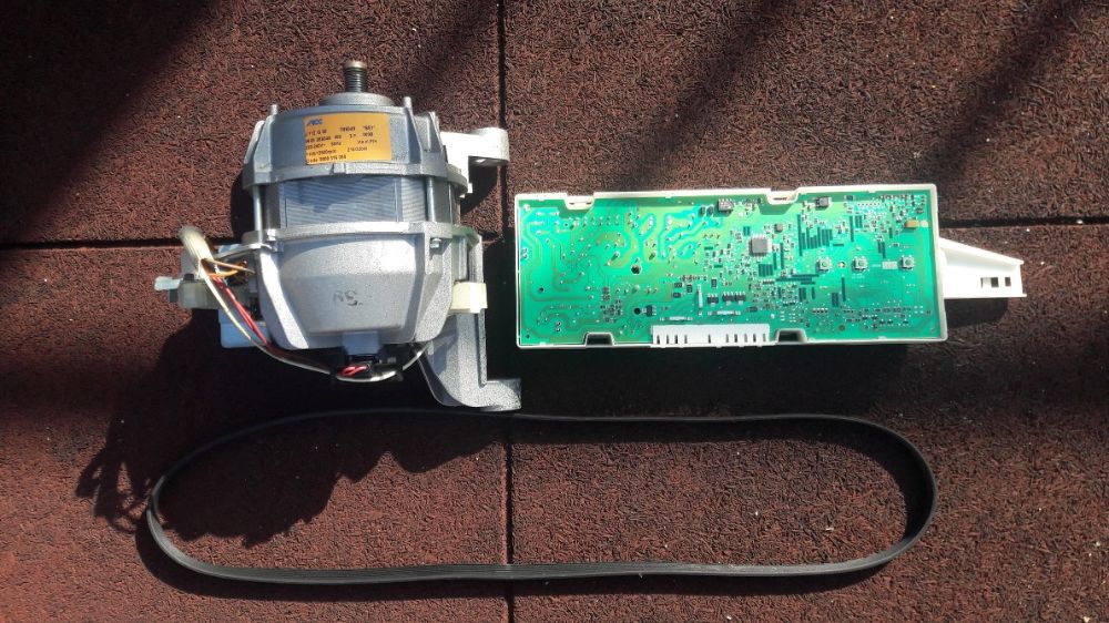 Programador e Motor Maquina Lavar