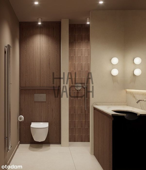 Nowoczesny, energooszczędny bliźniak 80 m²