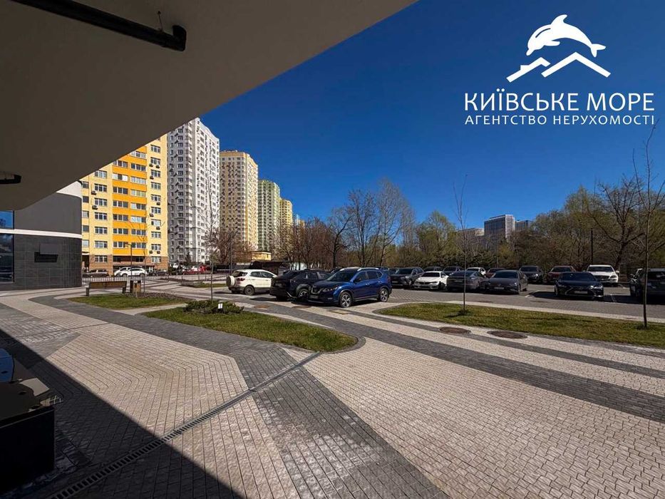 Без комісії. Фасадне приміщення, 176 м2, Воскресенська 2а, ЖК Паркові Озера-2