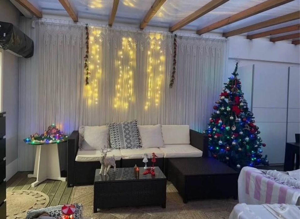Cortinado de macrame