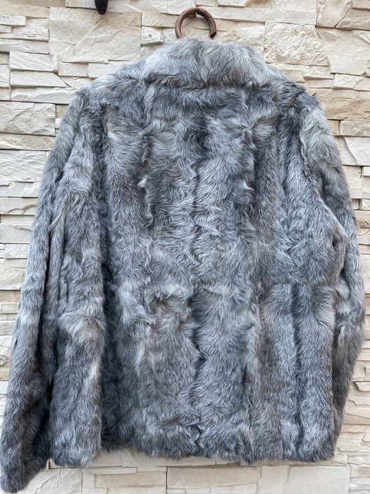 Kurtka futerko naturalne lis jenot  nowe 46 rozm