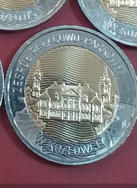 5 zł Zespół pałacowo-parkowy w Kozłówce i inne