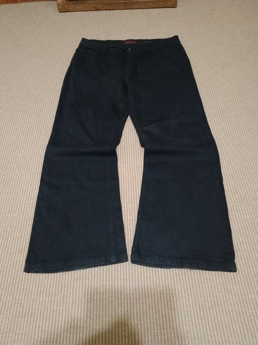 Чёрные клёш джинсы Zara flared type bootcut archive
