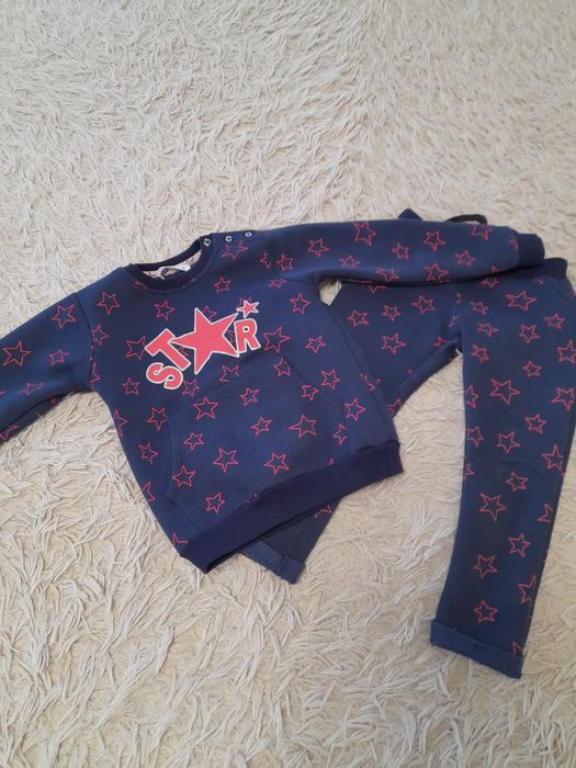 Теплий флісовий костюм