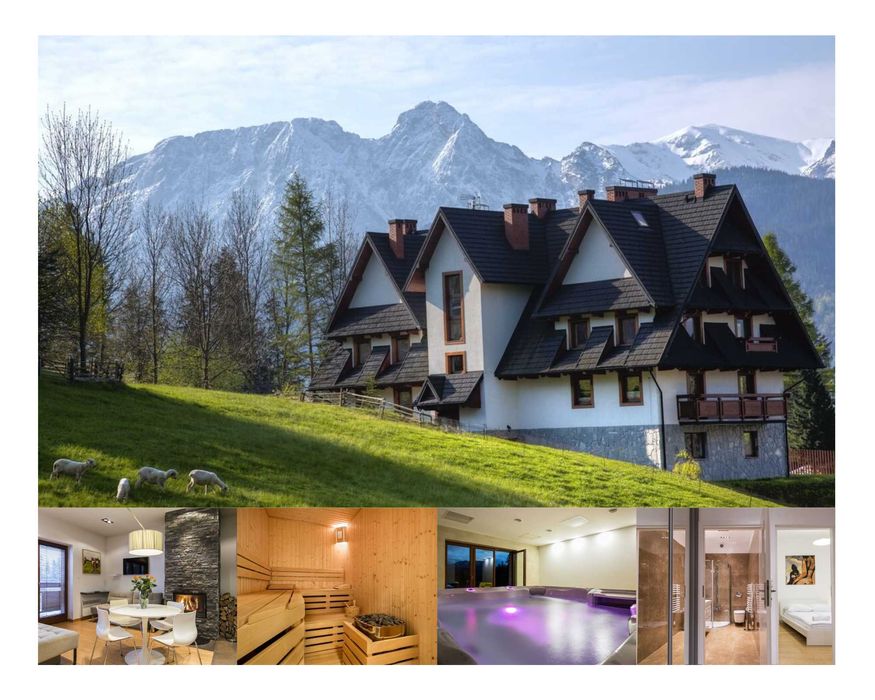 Apartament z balkonem na Giewont | 2 Sypialnie | SPA | Kominek