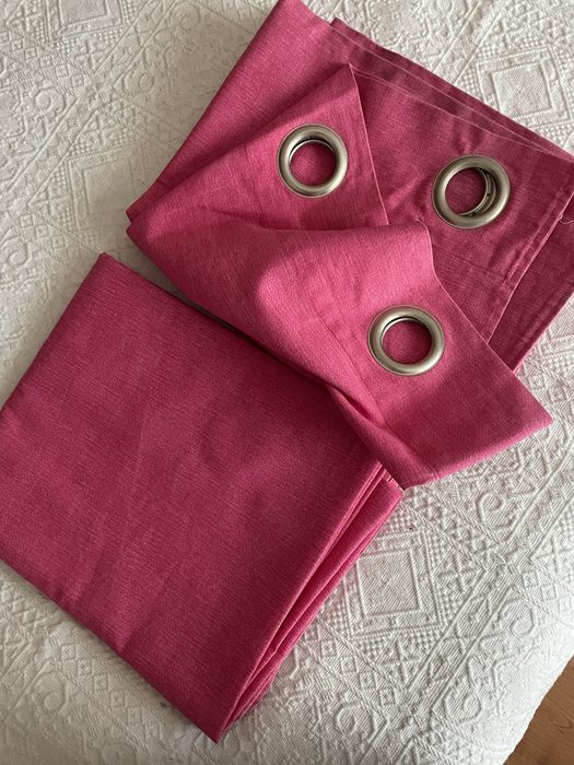 Cortinados rosa