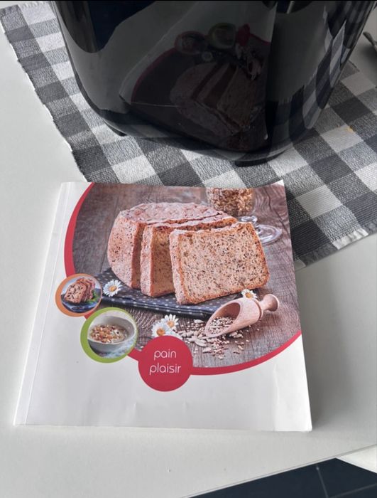 Maquina de fazer pão com e sem gluten moulinex
