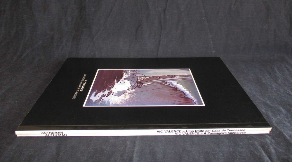 Livros BD Vic Valence Passageira silenciosa 1992