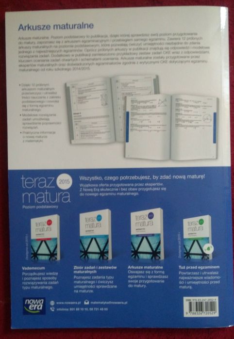 Matematyka arkusze maturalne zestaw