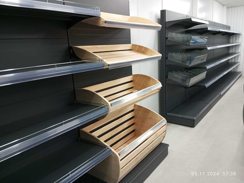 Стелажі, полиці в магазин, торгове обладння, холодильники В НАЯВНОСТІ