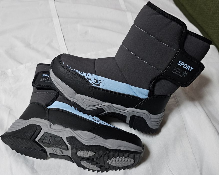 Зимние тёплые сапоги (дутики)