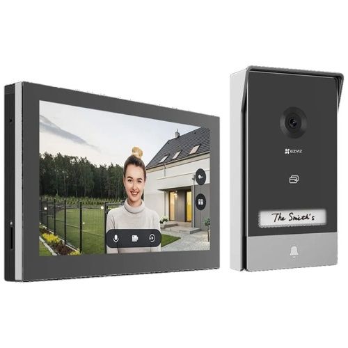 Комплект видеодомофона / Дисплей 7" сенсорный 1024×600 / Камера 2 мм 3