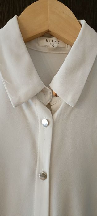 Biała elegancka koszula 38