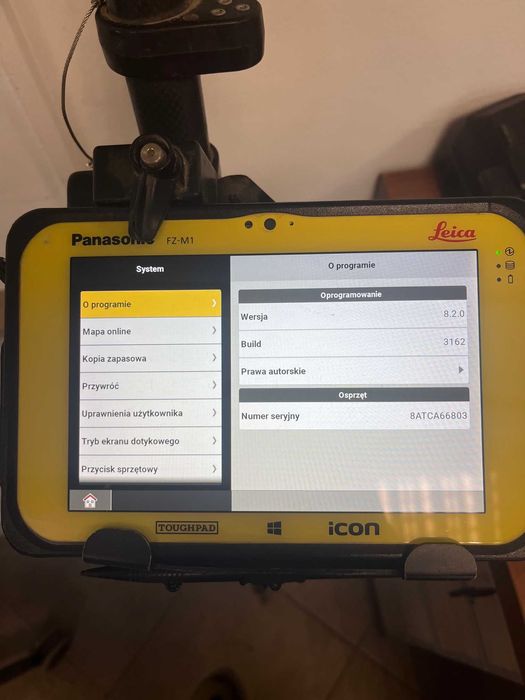 GPS Leica ICON ICG60 Trimble tyczka geodezyjna