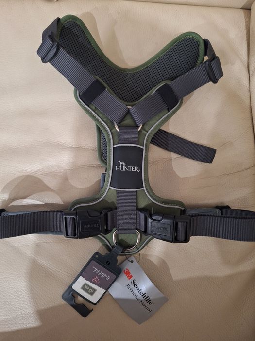 Hunter Szelki dla psa Divo zielono/szare rozmiar L-XL