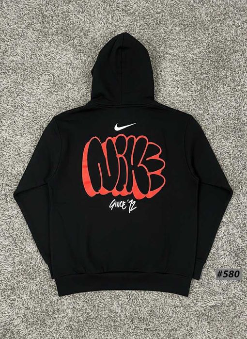 Кофта Nike Jordan — Биг Принт — Graphity — XS S M L XL — Худи Найк