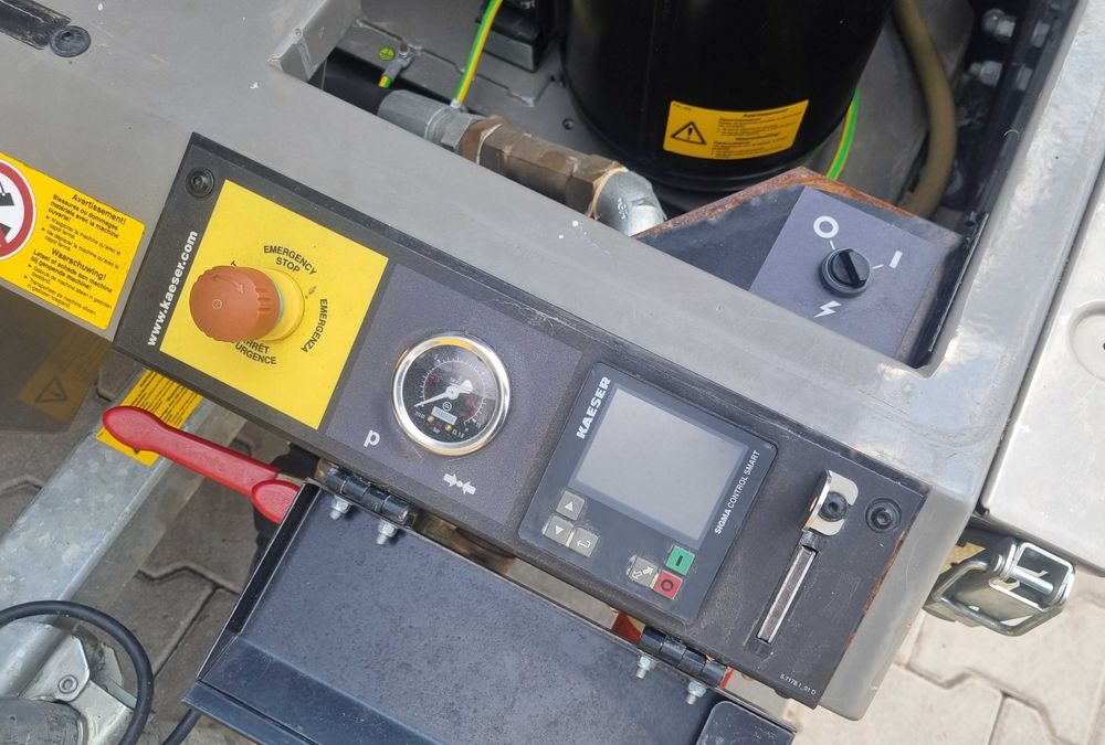 Kaeser M50E M46E 5m3/min 25kW elektryczny mobilny piaskowanie