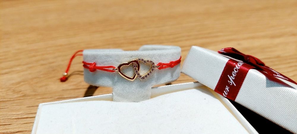 Bransoletka złota 14 k