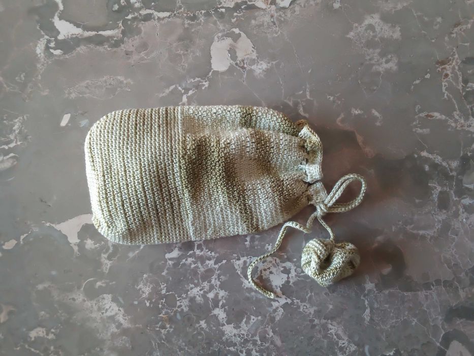 Pequenas bolsas multiusos em crochet