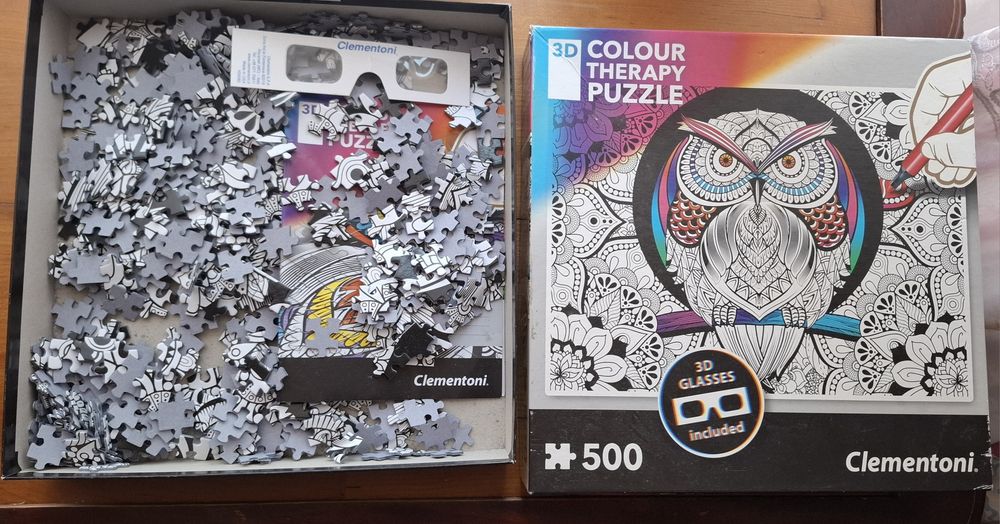 Puzzle 500 peças 3D