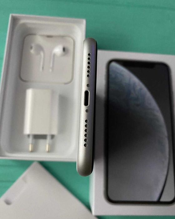 iPhone XR White | Айфон ХР білий | Ідеал | Комплект на подарунок!